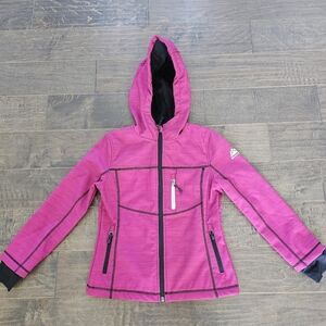 Snozu Girl's Fall Waterproof Hooded Jacket sz 7/8